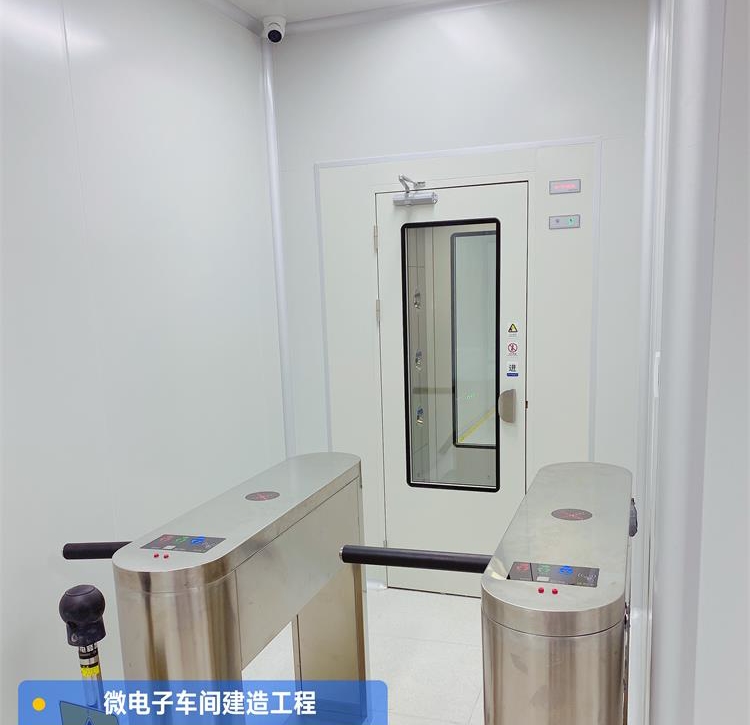 浙江嘉兴10万级洁净室装修案例：微电子高精度SMT中试车间 (1)