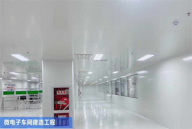 浙江嘉兴10万级洁净室装修案例：微电子高精度SMT中试车间 (3)