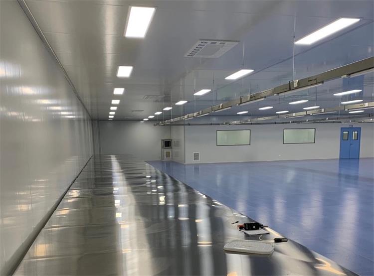 江苏扬州生物制剂车间GMP10万级洁净室装修设计施工案例 (2)
